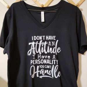 Women’s v neck tshirt